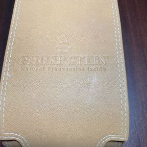 Phillip Stein leather watch box